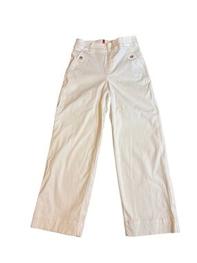 SPANX Wide Leg Pants in White